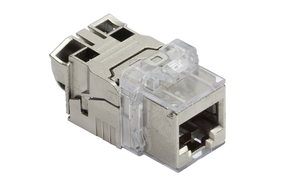 JACK RJ45 BLINDADO CAT6A EL KEYSTON